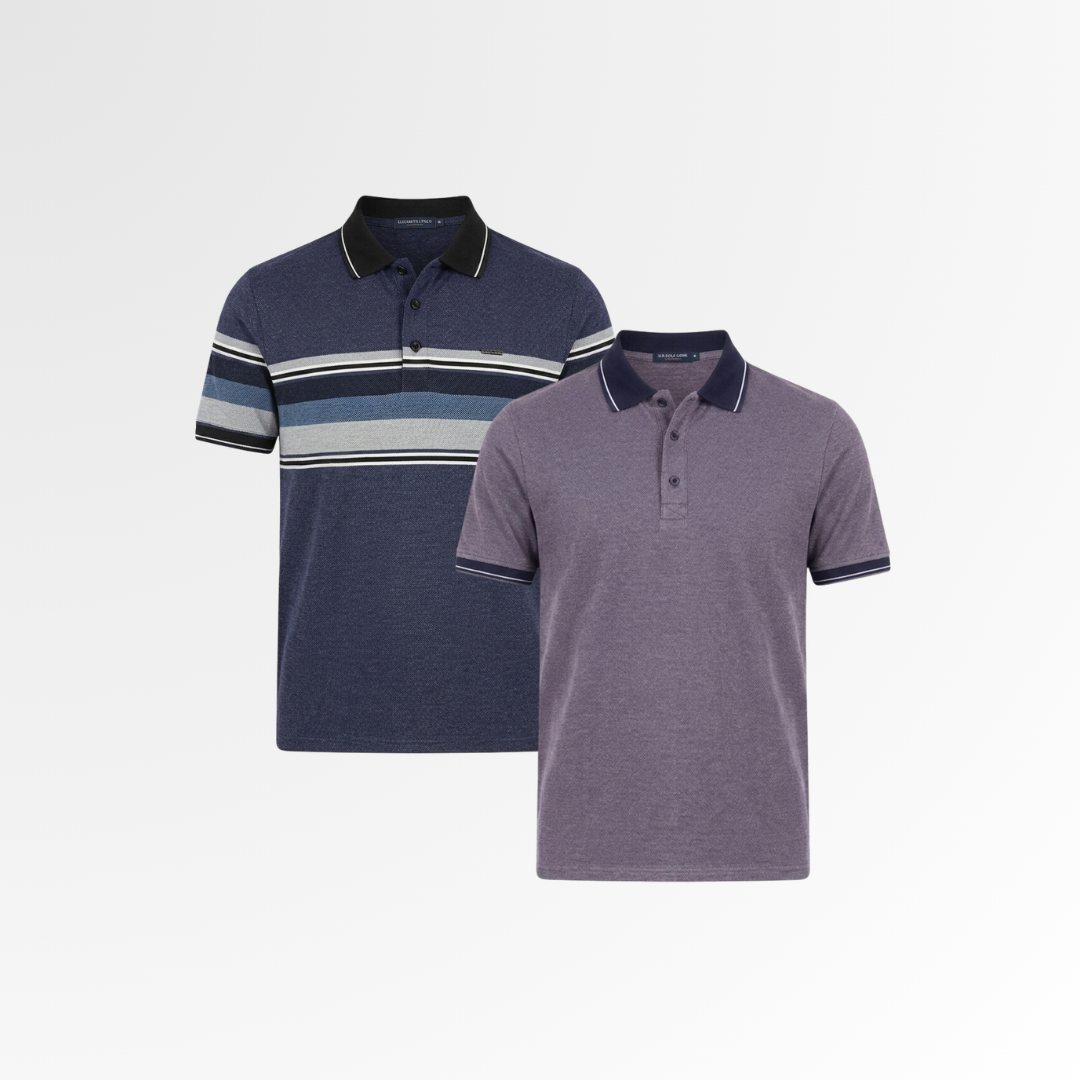 Premium Polo Combo – 2 Pack | Classic Set