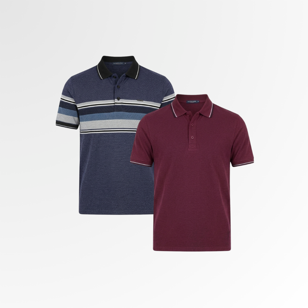 Premium Polo Combo – 2 Pack | Original Set