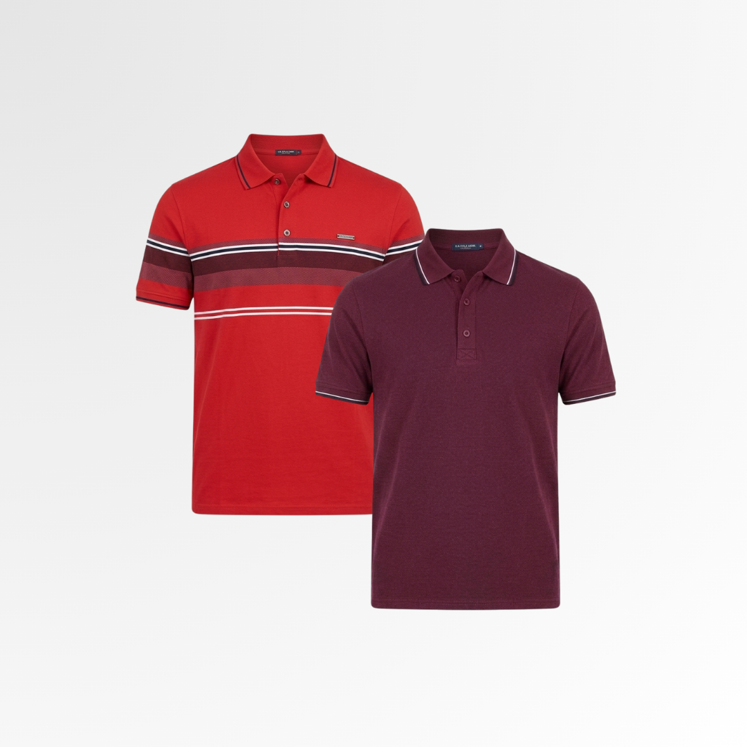 Premium Polo Combo – 2 Pack | Royal Set