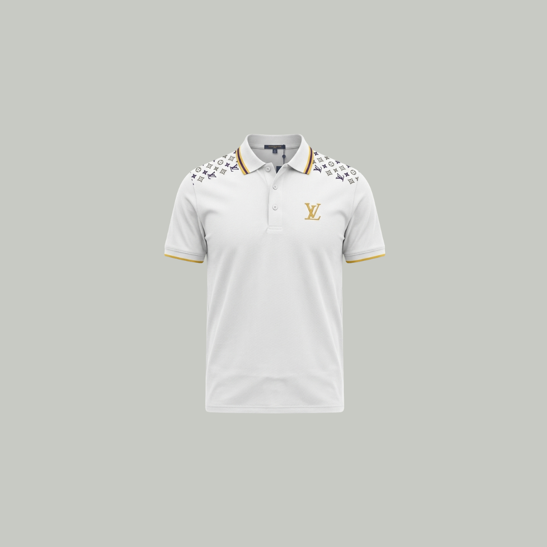 Luis Vuitton Polo T shirt - White