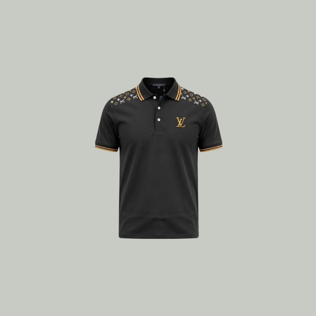 Luis Vuitton Polo T shirt - Black
